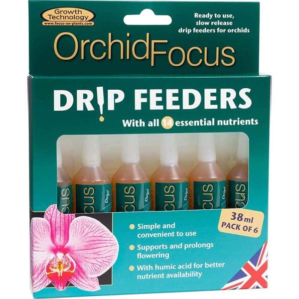 Orchid Focus Drip Feeder 38ml Pack of 6