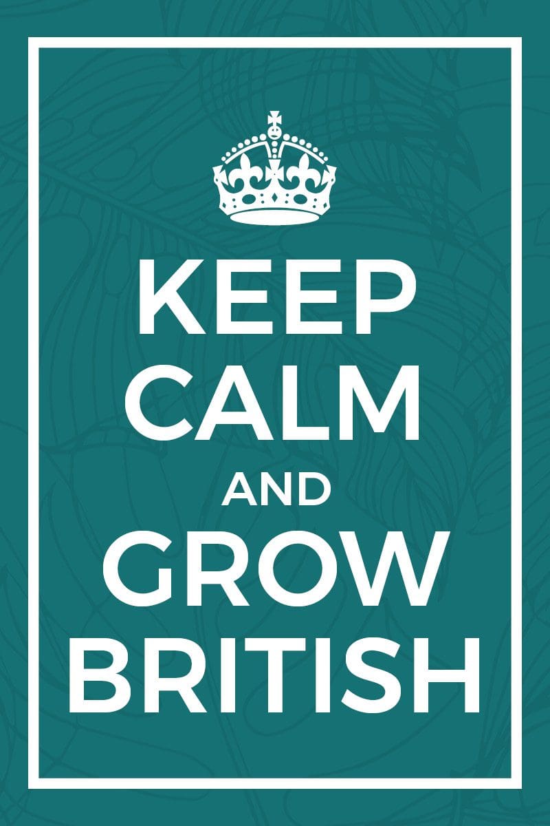 Keep Calm and grow British at Chelsea Keep Calm and grow British at Chelsea